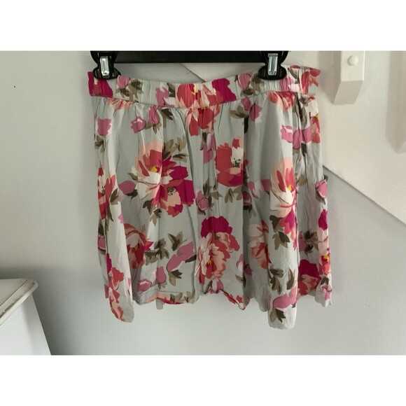 Vintage Old Navy Floral Spring  Summer Side Pocket Short Skirt Small - Picture 3 of 5